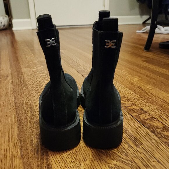 Sam Edelman Black Suede Laguna Chelsea Ankle Boot Size 5 - Picture 11 of 11